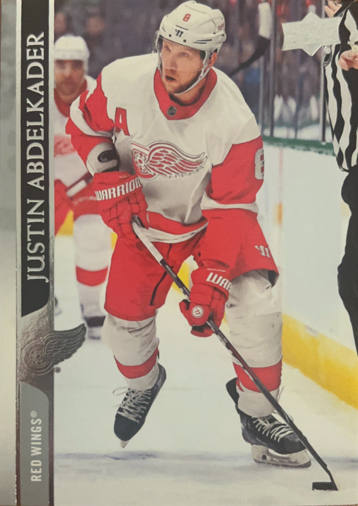Justin Abdelkader #64 Detroit Red Wings | 2020-21 Upper Deck