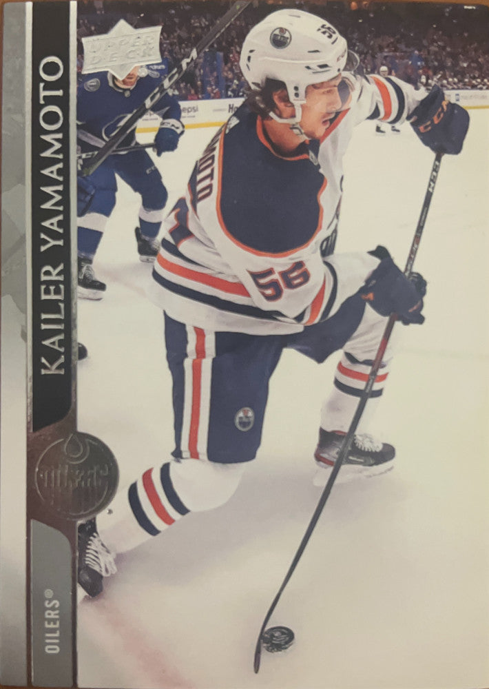 Kailer Yamamoto #76 Edmonton Oilers | 2020-21 Upper Deck