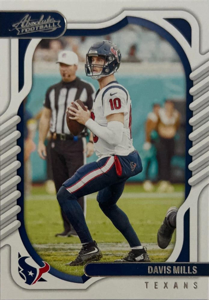 Davis Mills #5 Houston Texans | 2022 Panini Absolute | NFL Football (front)