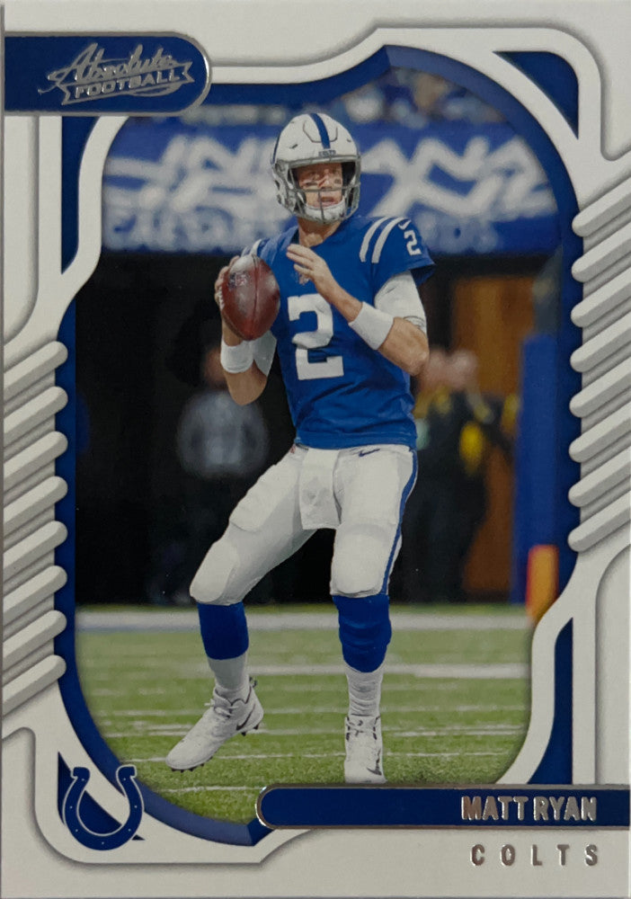 Matt Ryan #31 Indianapolis Colts | 2022 Panini Absolute | NFL Football (front)