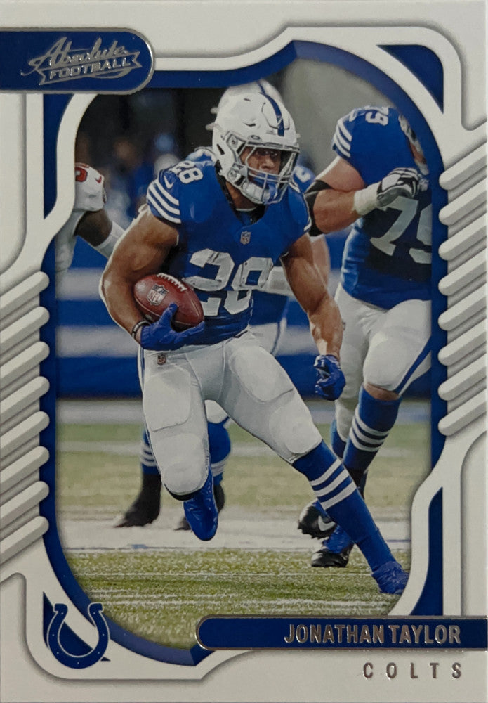 Jonathan Taylor #32 Indianapolis Colts | 2022 Panini Absolute | NFL Football (front)