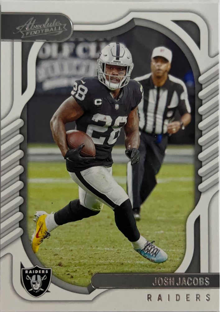 Josh Jacobs #64 Las Vegas Raiders | 2022 Panini Absolute | NFL Football (front)