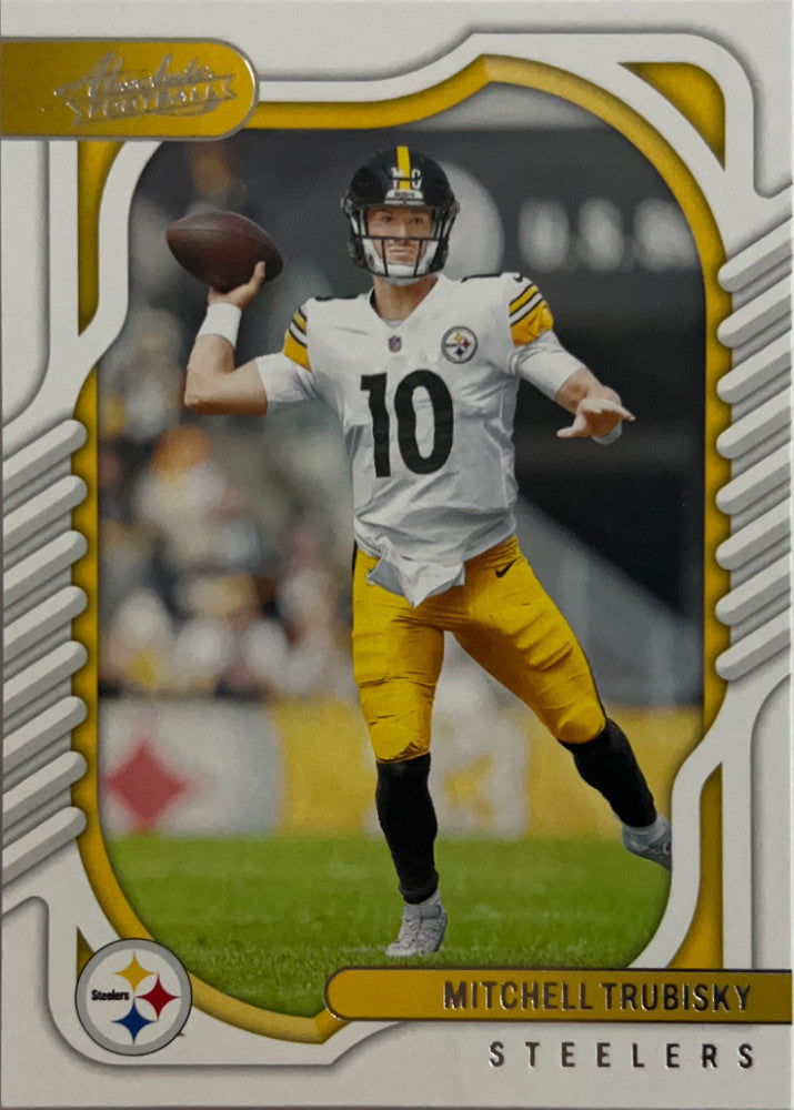 Mitchell Trubisky #93 Pittsburgh Steelers | 2022 Panini Absolute | NFL Football (front)