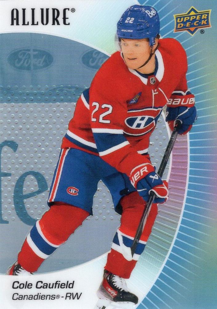Cole Caufield #100 Montreal Canadiens | 2023-24 Upper Deck Allure