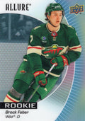 Brock Faber #112 Minnesota Wild | 2023-24 Upper Deck Allure