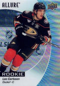 Leo Carlsson #114 Anaheim Ducks | 2023-24 Upper Deck Allure