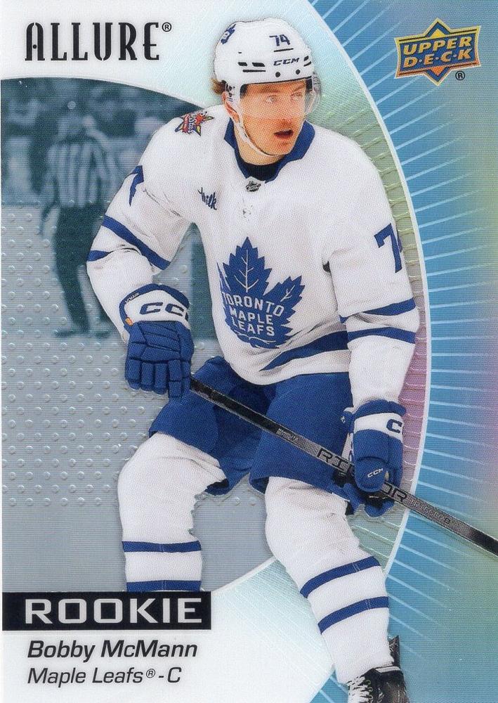 Bobby McMann #117 Toronto Maple Leafs | 2023-24 Upper Deck Allure