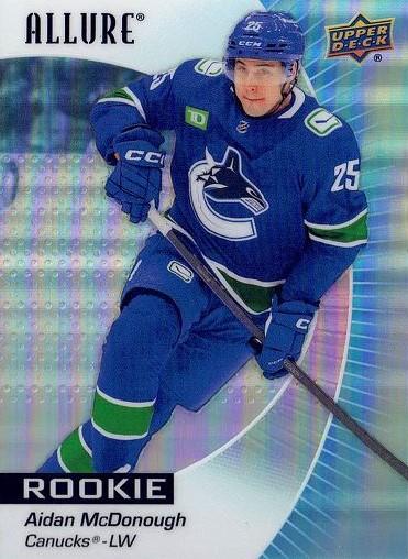 Aidan McDonough #125 Vancouver Canucks | 2023-24 Upper Deck Allure