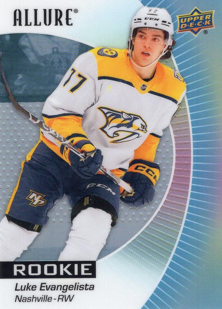 Luke Evangelista #136 Nashville Predators | 2023-24 Upper Deck Allure