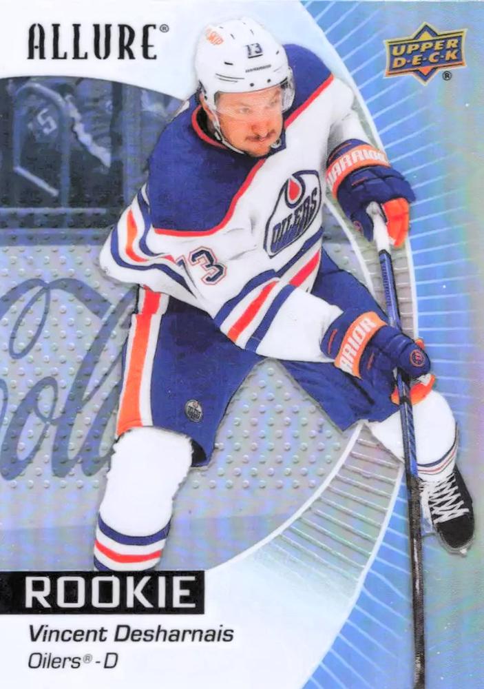Vincent Desharnais #142 Edmonton Oilers | 2023-24 Upper Deck Allure