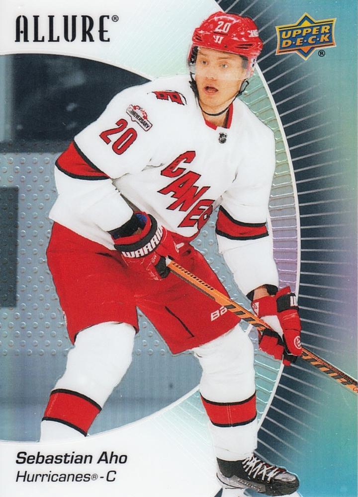 Sebastian Aho #38 Carolina Hurricanes | 2023-24 Upper Deck Allure