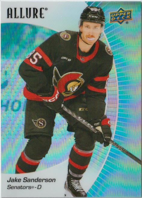 Jake Sanderson #42 Ottawa Senators | 2023-24 Upper Deck Allure