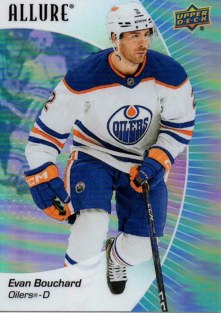 Evan Bouchard #47 Edmonton Oilers | 2023-24 Upper Deck Allure