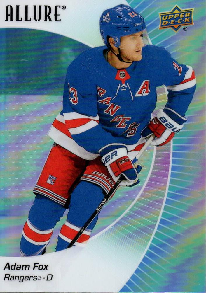 Adam Fox #54 New York Rangers | 2023-24 Upper Deck Allure