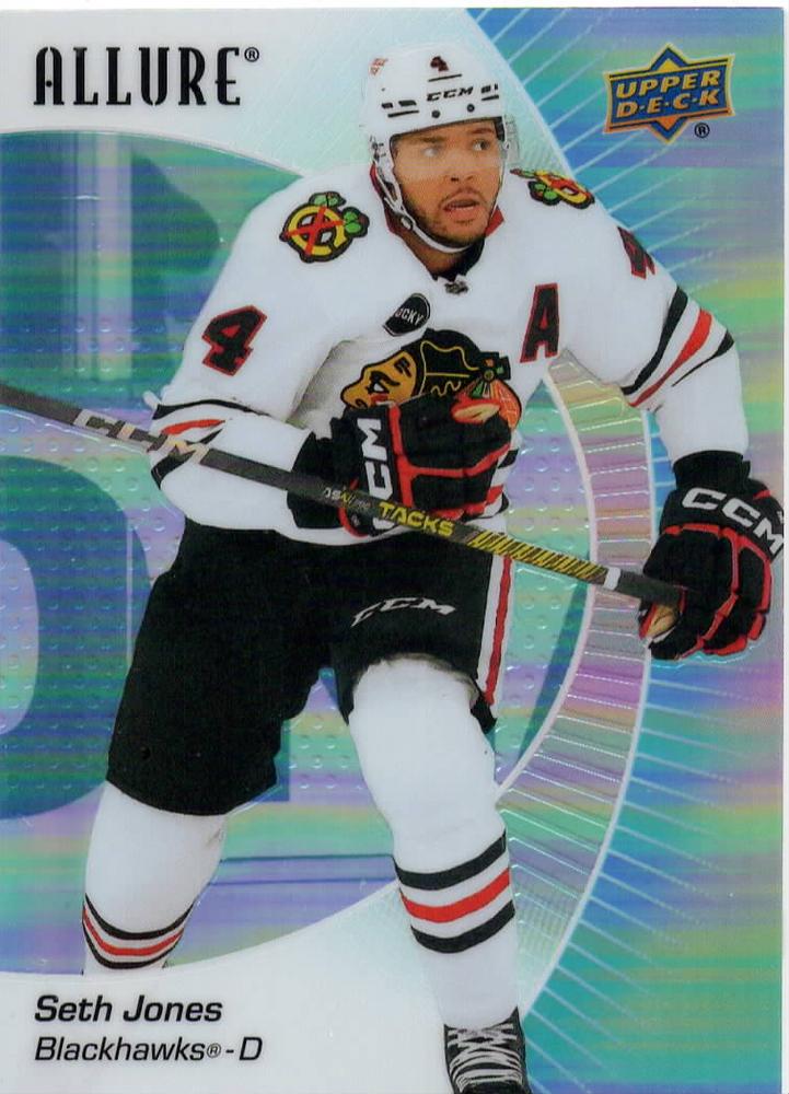 Seth Jones #77 Chicago Blackhawks | 2023-24 Upper Deck Allure