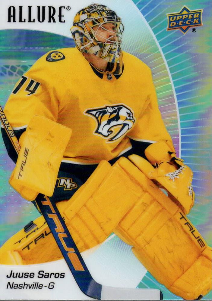 Juuse Saros #78 Nashville Predators | 2023-24 Upper Deck Allure