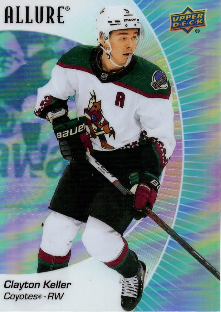 Clayton Keller #80 Arizona Coyotes | 2023-24 Upper Deck Allure