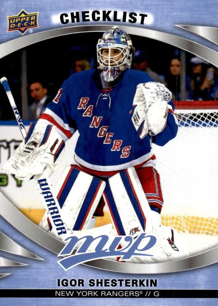 Igor Shesterkin #100 New York Rangers | 2023-24 Upper Deck MVP Ice Battles
