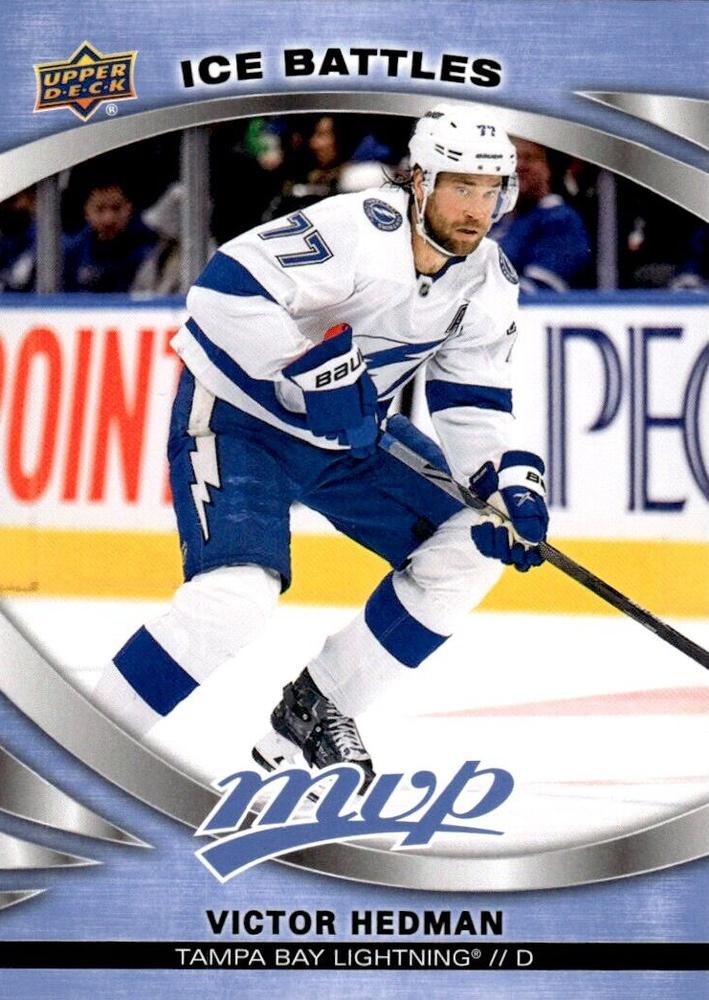 Victor Hedman #104 Tampa Bay Lightning | 2023-24 Upper Deck MVP Ice Battles