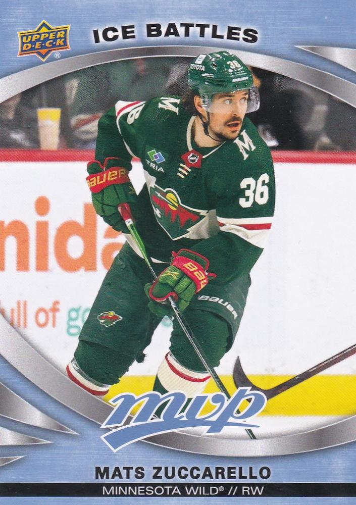 Mats Zuccarello #107 Minnesota Wild | 2023-24 Upper Deck MVP Ice Battles