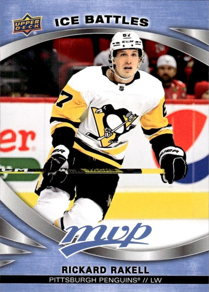 Rickard Rakell #109 Pittsburgh Penguins | 2023-24 Upper Deck MVP Ice Battles
