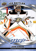 John Gibson #10 Anaheim Ducks | 2023-24 Upper Deck MVP Ice Battles