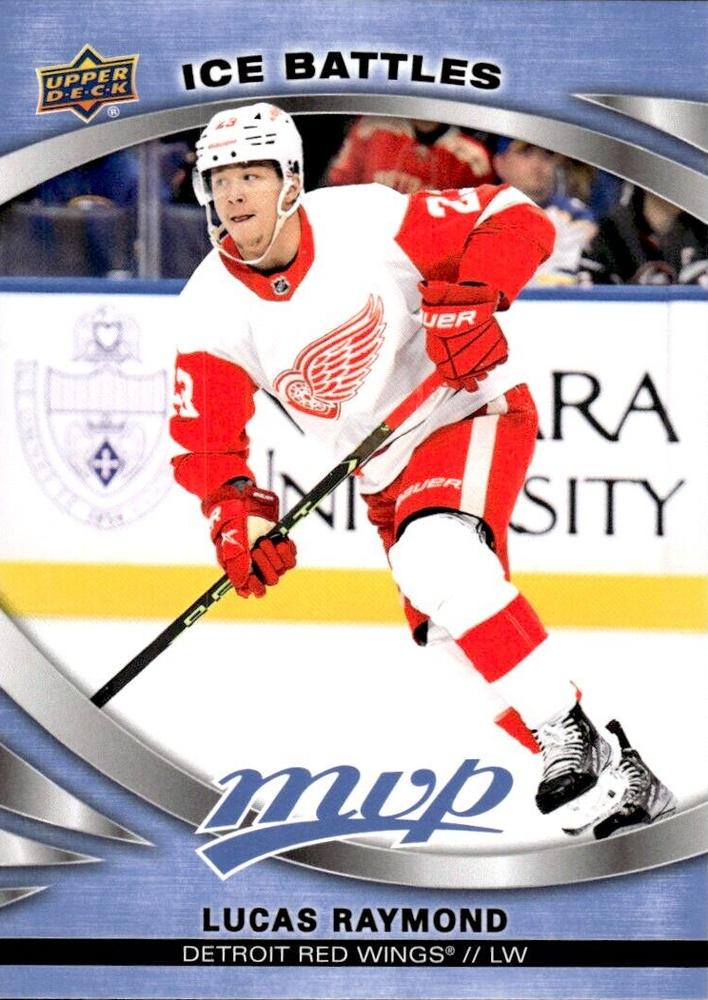 Lucas Raymond #114 Detroit Red Wings | 2023-24 Upper Deck MVP Ice Battles