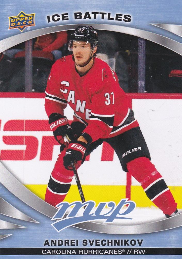 Andrei Svechnikov #122 Carolina Hurricanes | 2023-24 Upper Deck MVP Ice Battles