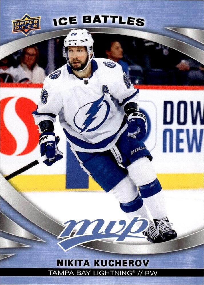 Nikita Kucherov #123 Tampa Bay Lightning | 2023-24 Upper Deck MVP Ice Battles