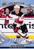 Nico Hischier #125 New Jersey Devils | 2023-24 Upper Deck MVP Ice Battles
