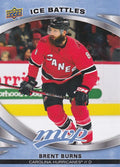 Brent Burns #126 Carolina Hurricanes | 2023-24 Upper Deck MVP Ice Battles