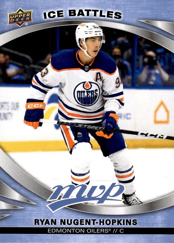 Ryan Nugent-Hopkins #12 Edmonton Oilers | 2023-24 Upper Deck MVP Ice Battles