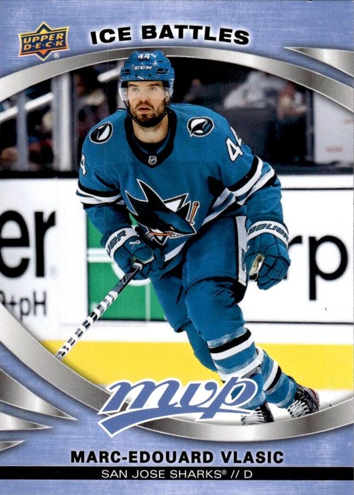 Marc-Edouard Vlasic #130 San Jose Sharks | 2023-24 Upper Deck MVP Ice Battles