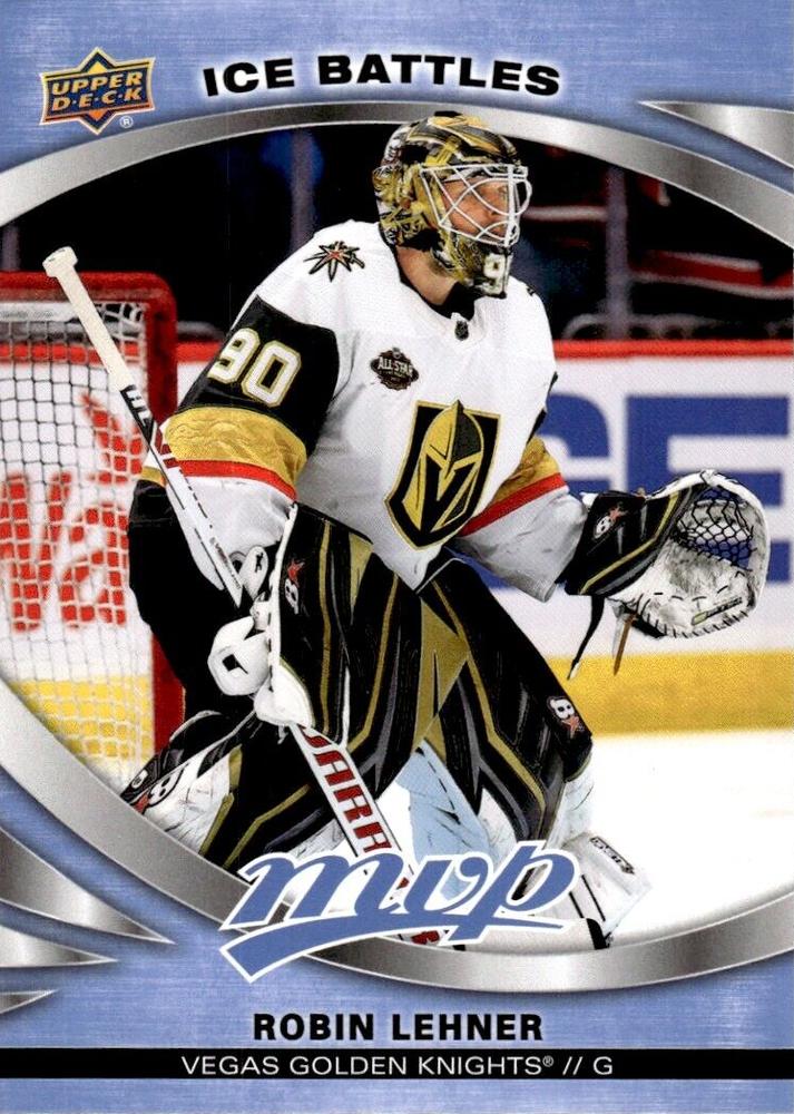 Robin Lehner #132 Vegas Golden Knights | 2023-24 Upper Deck MVP Ice Battles