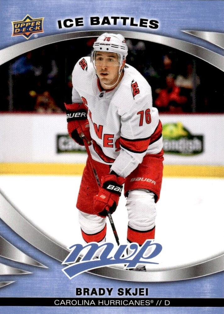 Brady Skjei #133 Carolina Hurricanes | 2023-24 Upper Deck MVP Ice Battles