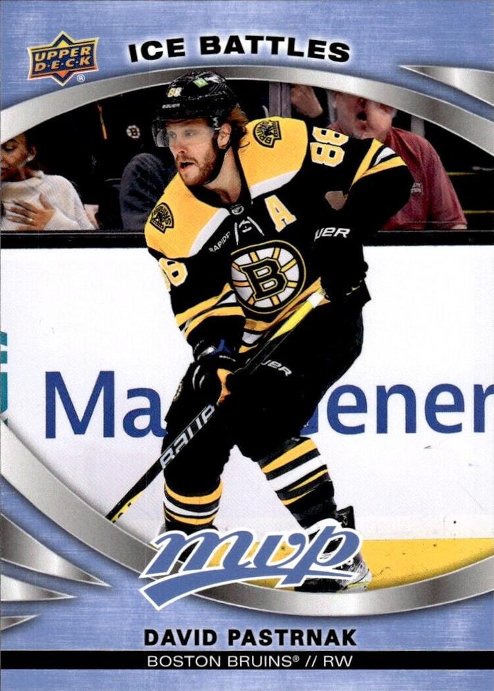 David Pastrnak #135 Boston Bruins | 2023-24 Upper Deck MVP Ice Battles