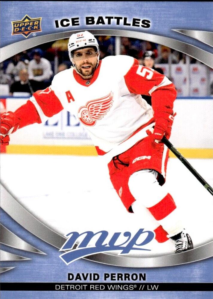 David Perron #138 Detroit Red Wings | 2023-24 Upper Deck MVP Ice Battles