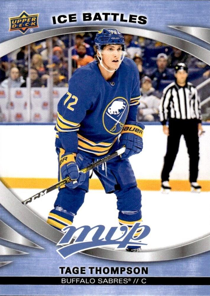 Tage Thompson #13 Buffalo Sabres | 2023-24 Upper Deck MVP Ice Battles