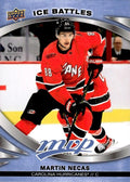 Martin Necas #144 Carolina Hurricanes | 2023-24 Upper Deck MVP Ice Battles