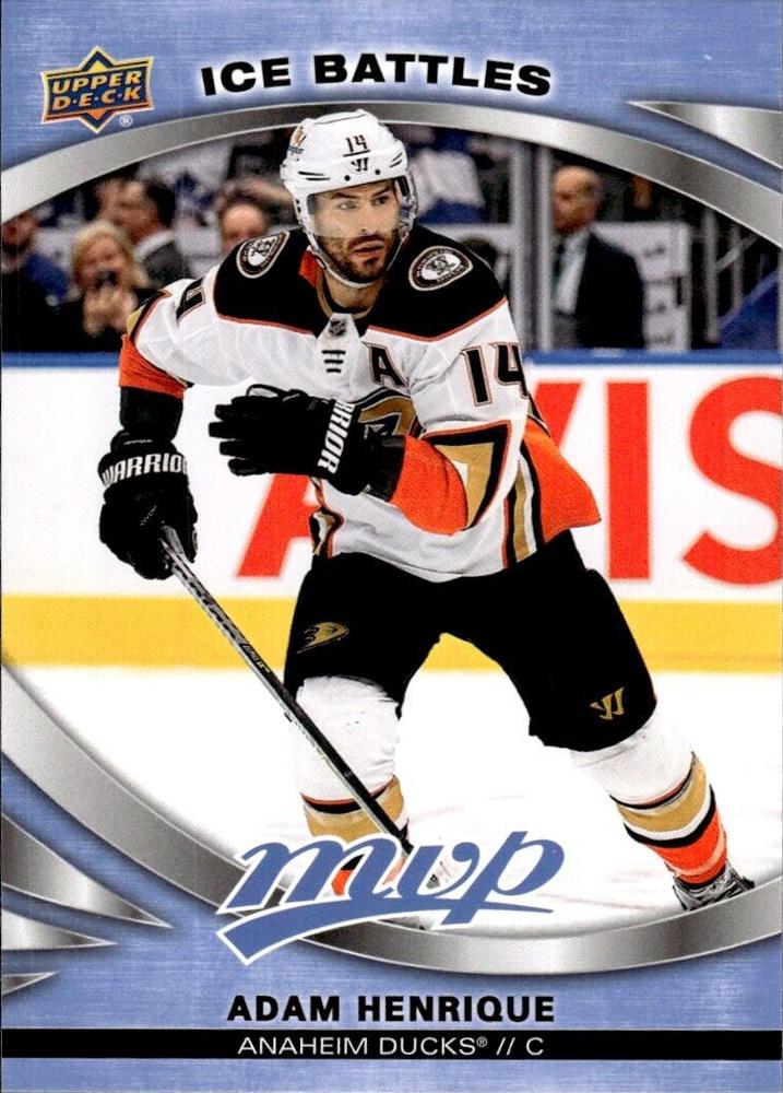 Adam Henrique #146 Anaheim Ducks | 2023-24 Upper Deck MVP Ice Battles