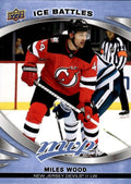 Miles Wood #151 New Jersey Devils | 2023-24 Upper Deck MVP Ice Battles