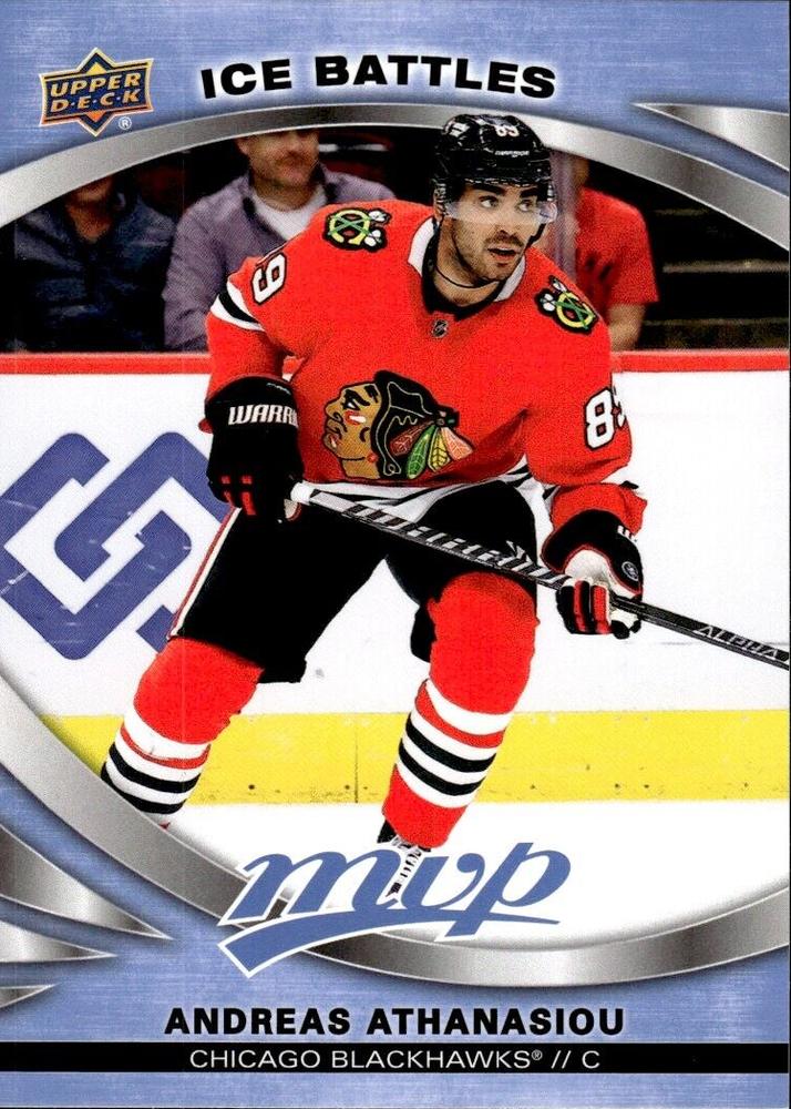 Andreas Athanasiou #153 Chicago Blackhawks | 2023-24 Upper Deck MVP Ice Battles