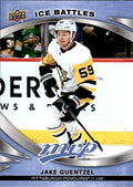 Jake Guentzel #154 Pittsburgh Penguins | 2023-24 Upper Deck MVP Ice Battles