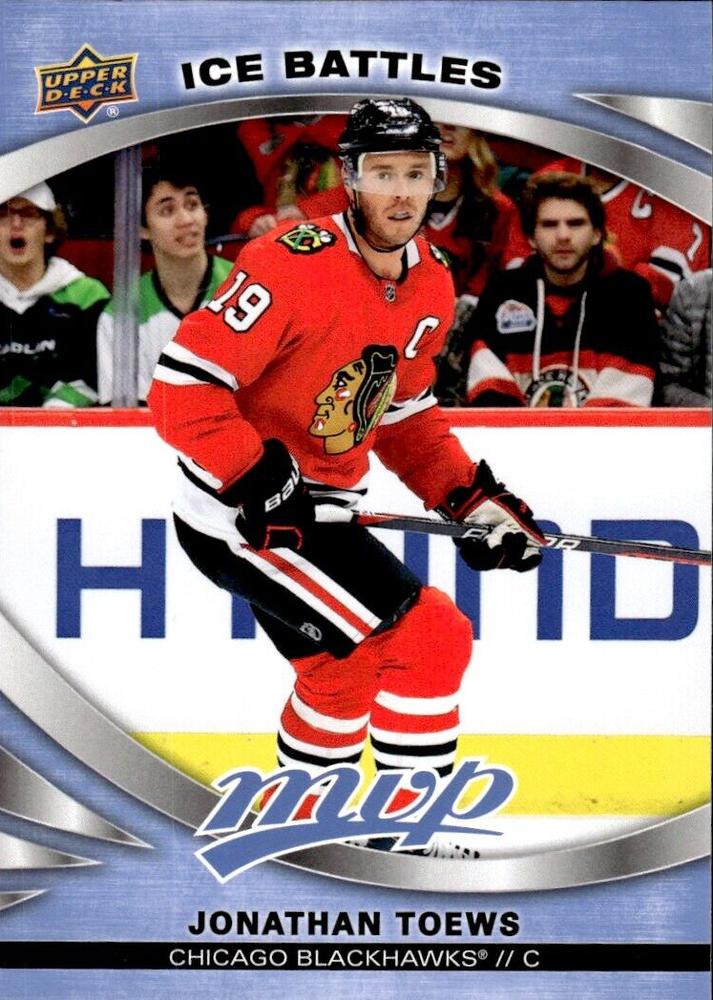 Jonathan Toews #155 Chicago Blackhawks | 2023-24 Upper Deck MVP Ice Battles