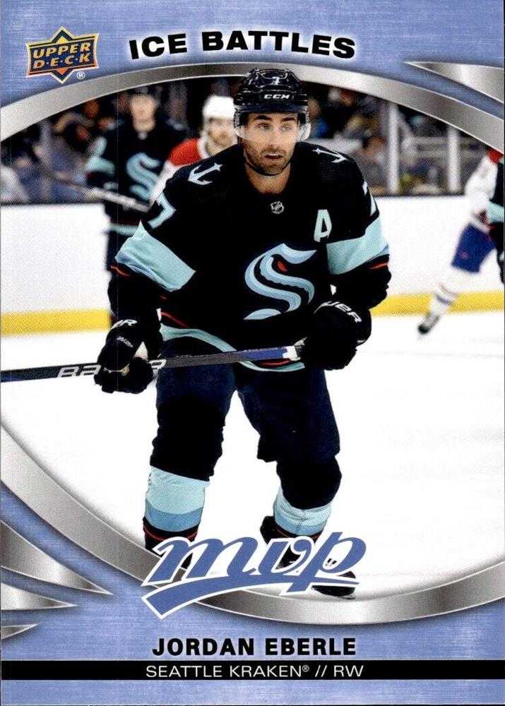 Jordan Eberle #159 Seattle Kraken | 2023-24 Upper Deck MVP Ice Battles