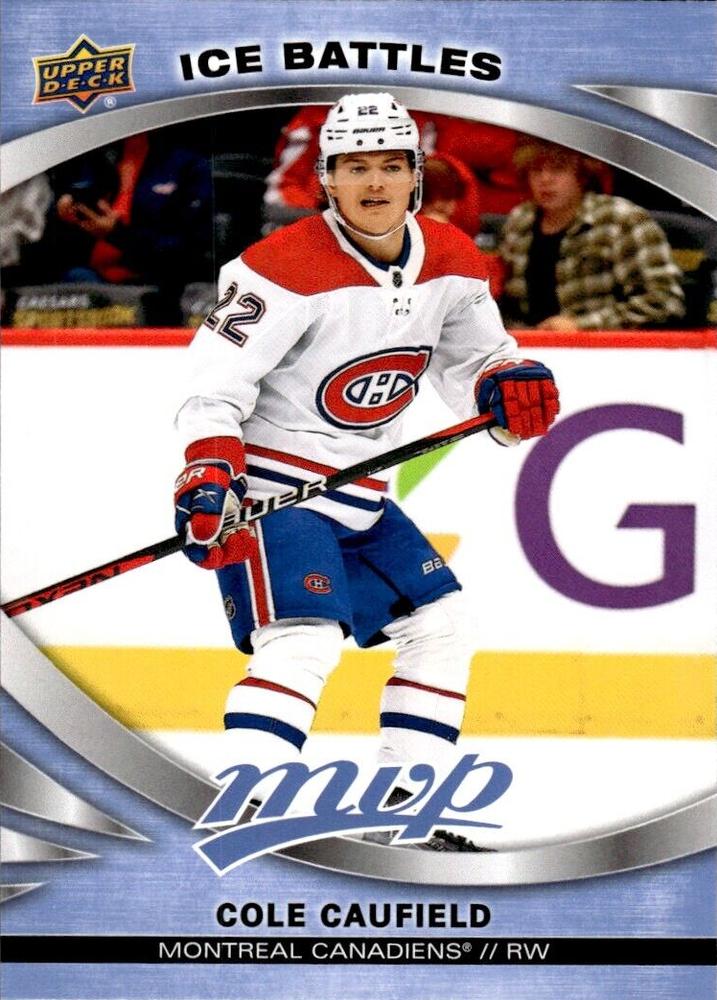 Cole Caufield #15 Montreal Canadiens | 2023-24 Upper Deck MVP Ice Battles