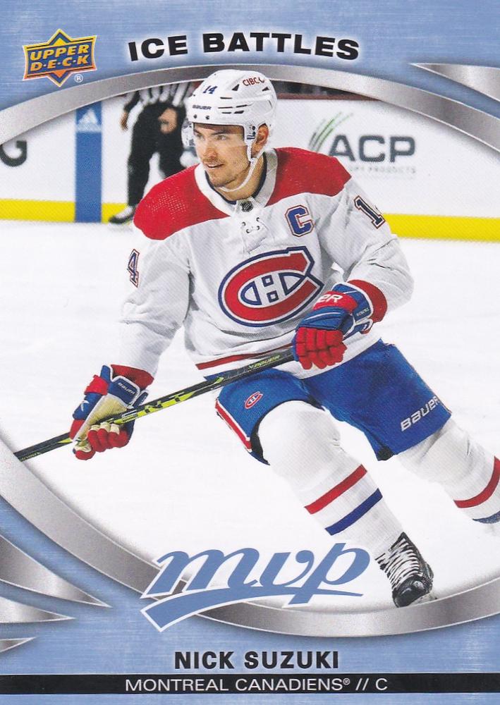Nick Suzuki #161 Montreal Canadiens | 2023-24 Upper Deck MVP Ice Battles