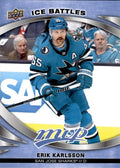 Erik Karlsson #162 San Jose Sharks | 2023-24 Upper Deck MVP Ice Battles