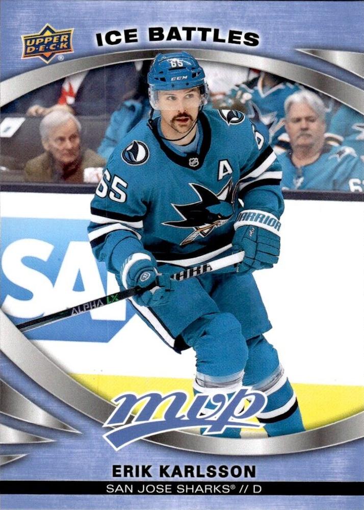 Erik Karlsson #162 San Jose Sharks | 2023-24 Upper Deck MVP Ice Battles