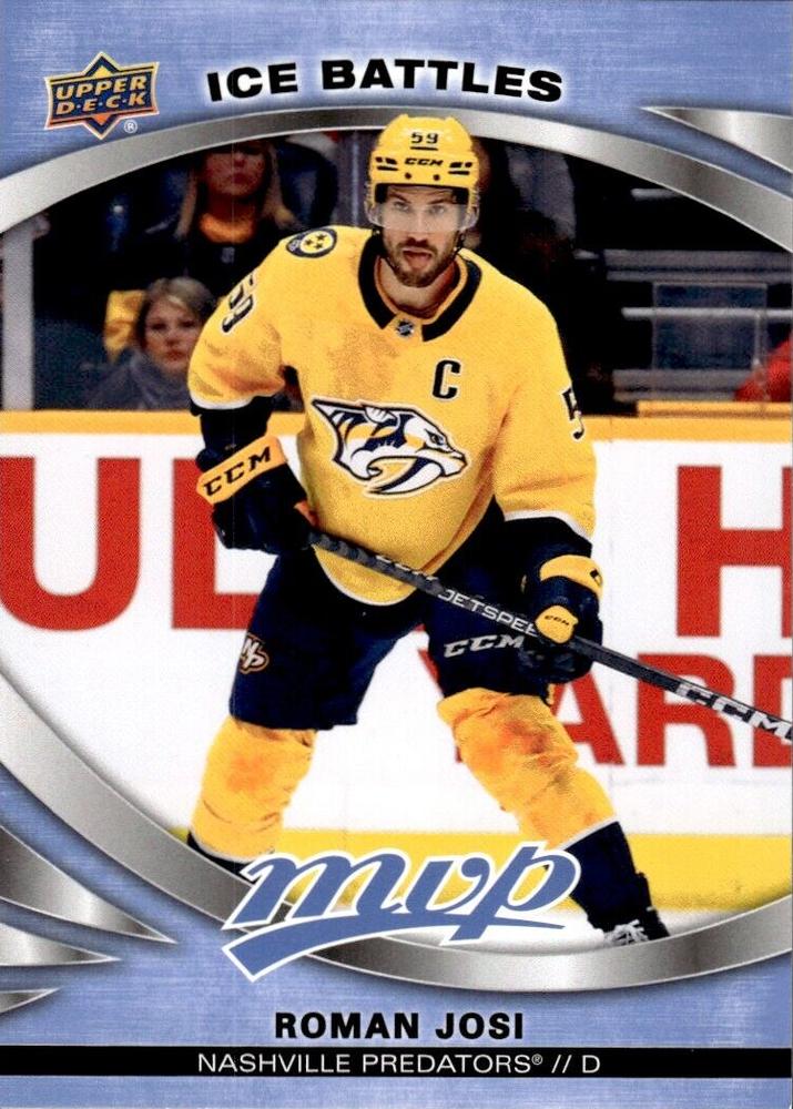 Roman Josi #166 Nashville Predators | 2023-24 Upper Deck MVP Ice Battles